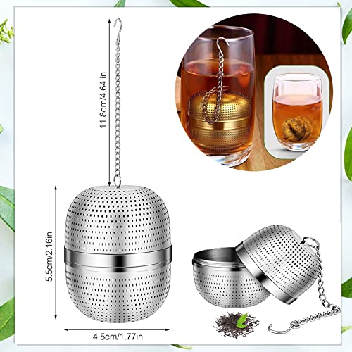 Stainless Steel Loose Leaf Tea Infuser with Drip Tray