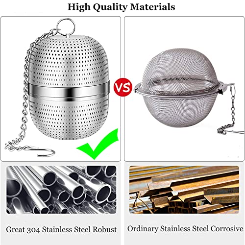 Stainless Steel Loose Leaf Tea Infuser with Drip Tray