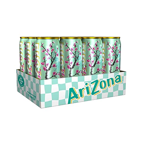 12-Pack: Arizona Green Iced Tea, 500ml Cans