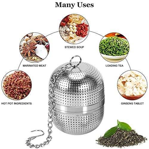 Stainless Steel Loose Leaf Tea Infuser with Drip Tray
