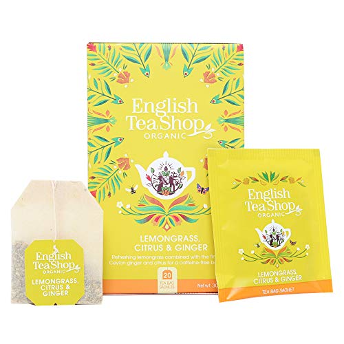 English Tea Shop - Lemongrass Citrus & Ginger Tea - 20 Sachets