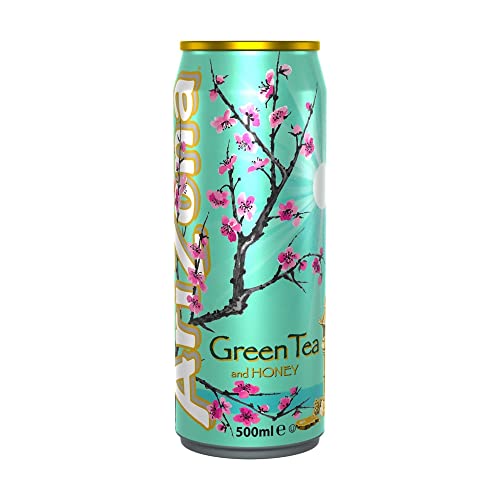 12-Pack: Arizona Green Iced Tea, 500ml Cans