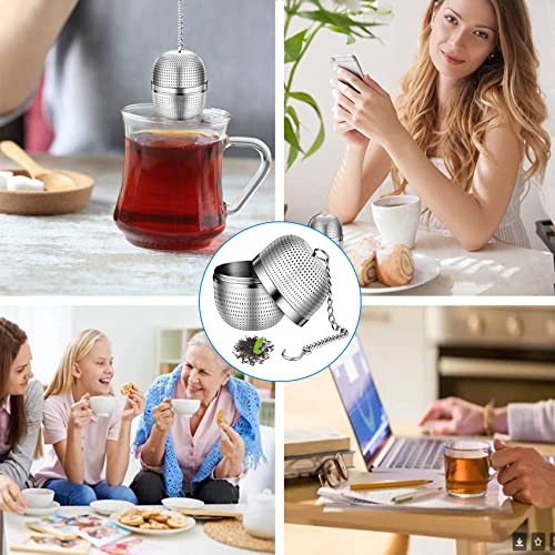 Stainless Steel Loose Leaf Tea Infuser with Drip Tray