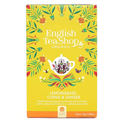 English Tea Shop - Lemongrass Citrus & Ginger Tea - 20 Sachets