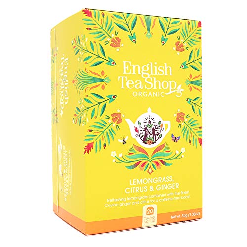 English Tea Shop - Lemongrass Citrus & Ginger Tea - 20 Sachets