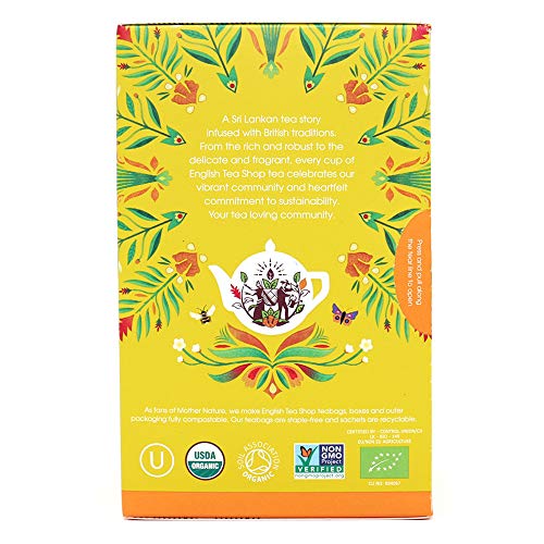 English Tea Shop - Lemongrass Citrus & Ginger Tea - 20 Sachets