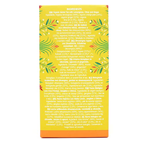 English Tea Shop - Lemongrass Citrus & Ginger Tea - 20 Sachets
