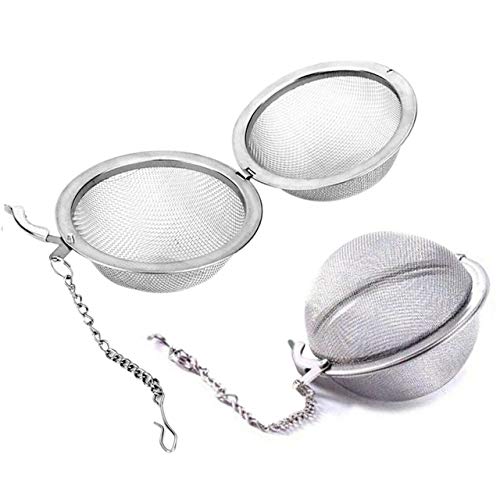 Green Tea Strainer Infuser Ball - Stainless Steel