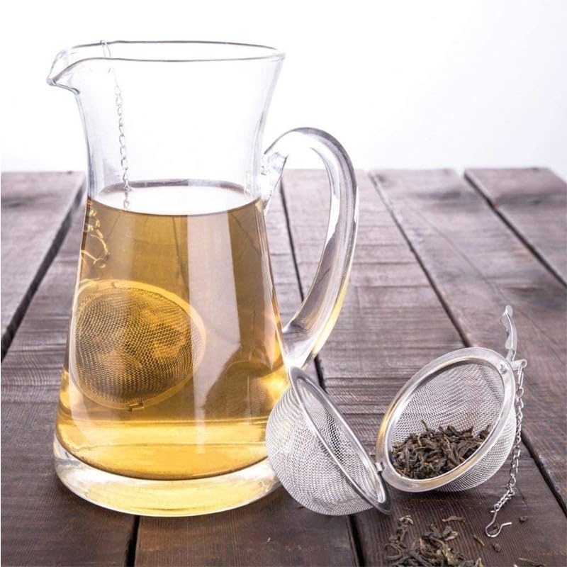 Green Tea Strainer Infuser Ball - Stainless Steel