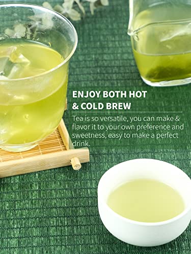 Premium Green Tea Blend: Matcha Sencha, 100 Bags