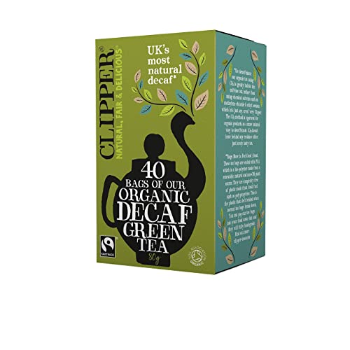 Organic Decaf Green Tea Bags | Pure & Eco-Conscious