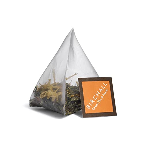 Birchall Peach Green Tea Infusion (80 Tea Bags)