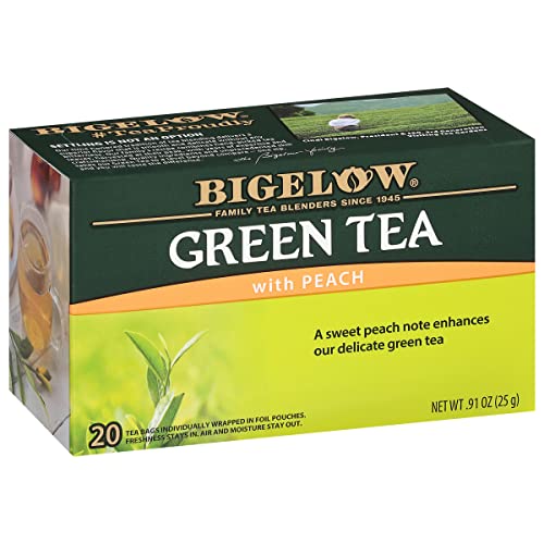 Bigelow Green Tea with Peach - 20 ct