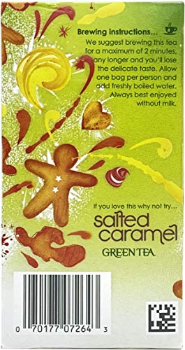 Twinings Gingerbread Green Tea, 80 Envelopes (4 packs)