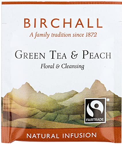 Birchall Tea | Green Tea & Peach | 25 Bags