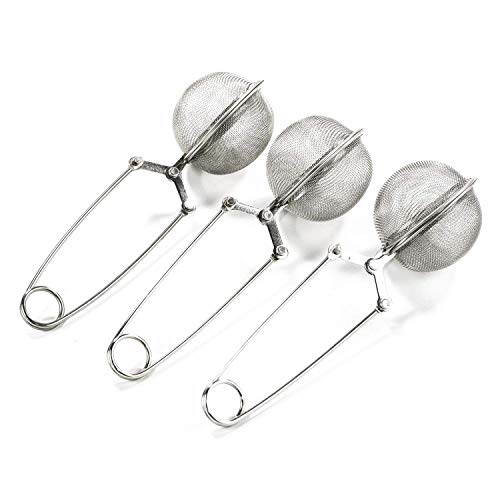 Stainless Steel Tea Infuser for Loose Leaf Tea - 3 Pack