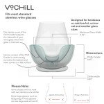 Chill Stemless Wine Glass with VoChill