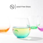 HUE Stemless Wine Glasses - Set of 6