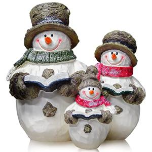 Snowman Xmas Decor for Fireplace Room - Indoor