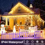 Outdoor Icicle Lights: 400 LED - 33ft