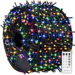 328FT TW SHINE 1000 LED Christmas Lights Decorations