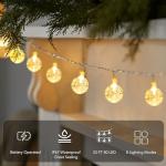 Battery Operated Globe String Lights with Remote