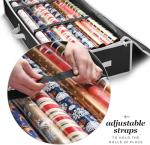 Christmas Wrapping Paper Organizer with Interior Pockets (6 Colors)