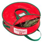 Christmas Wreath Storage Bag - Durable, Easy to Carry (24")