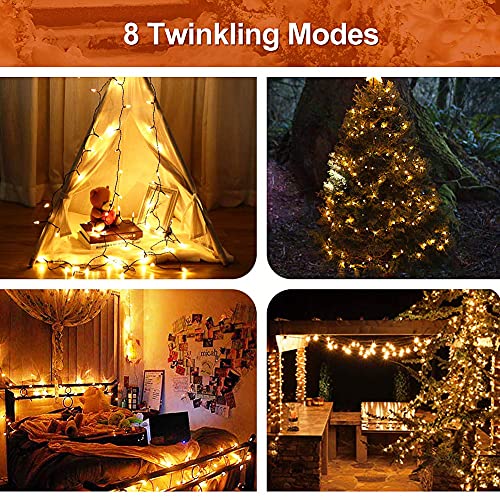 Christmas Lights - Battery Operated String Lights, 50 LED