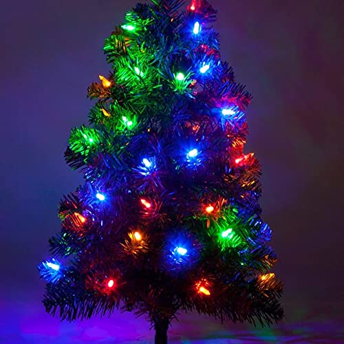 Multicolored 50 LED Christmas Lights, Waterproof Mini String