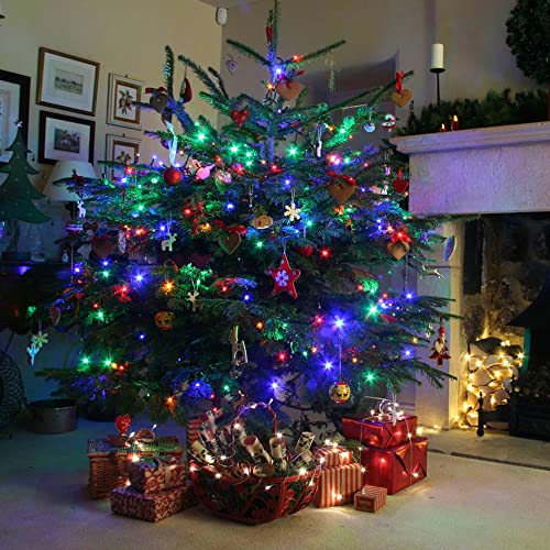 Multicolored 50 LED Christmas Lights, Waterproof Mini String
