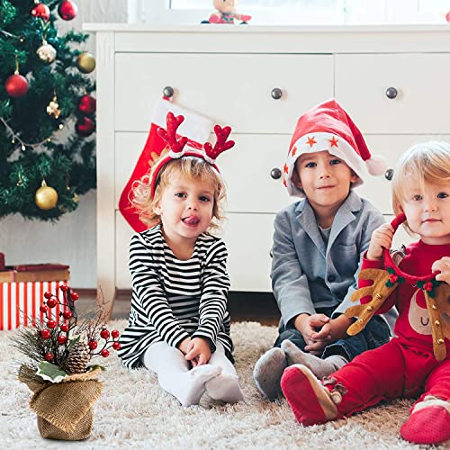 Mini Christmas Tree Set: Festive Office Decor & Gift