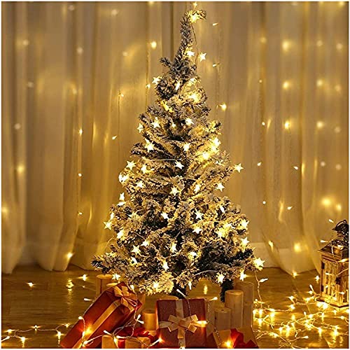 Christmas Star String Lights - Indoor/Outdoor Fairy Decoration