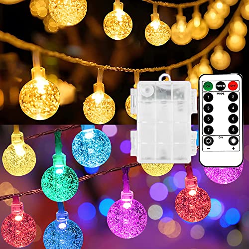 Christmas-themed 40ft Globe String Lights with Remote