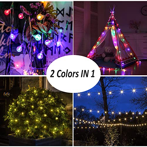 Christmas-themed 40ft Globe String Lights with Remote