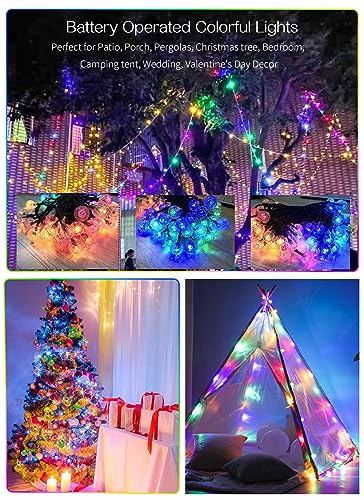 Christmas Battery Operated Color Changing String Lights