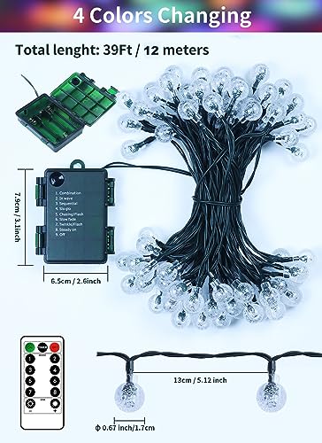 Christmas Battery Operated Color Changing String Lights