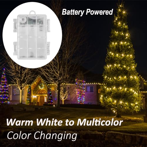 Christmas-themed 40ft Globe String Lights with Remote