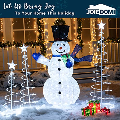 3-Pack LED Spiral Christmas Tree Lights for Holiday Decoration