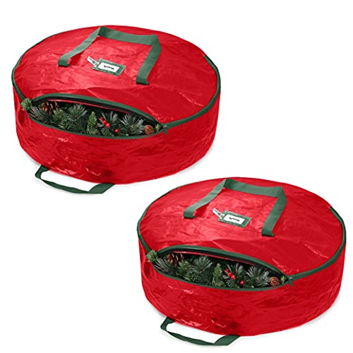 Christmas Wreath Storage Bag - 24 Inch