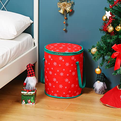 Christmas Light Storage Bags - 2Pack, RED