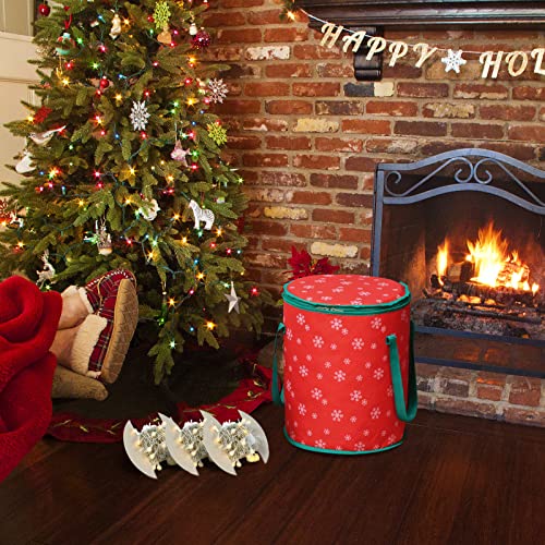 Christmas Light Storage Bags - 2Pack, RED
