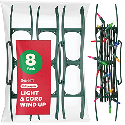 Christmas Light Storage Holder - Set of 8