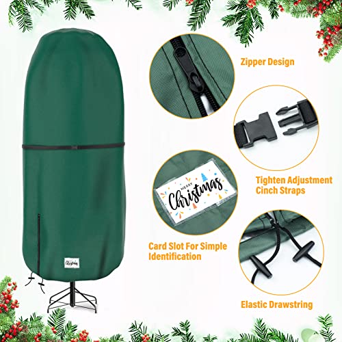 Waterproof & Adjustable Christmas Tree Storage Cover