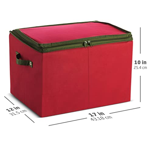 Zober Christmas Light Storage: Organizer Wheel - Red