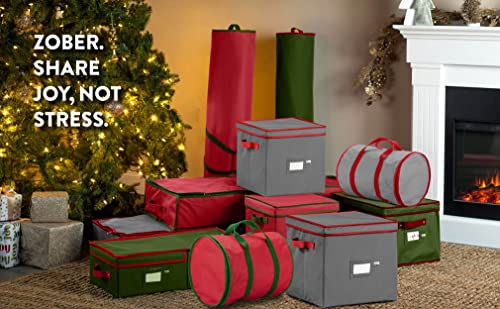 Zober Christmas Light Storage: Organizer Wheel - Red