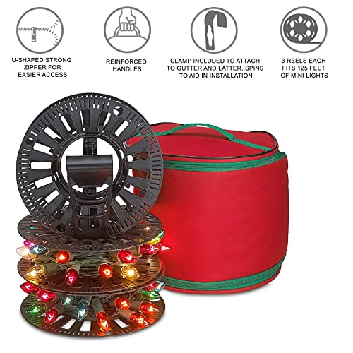 Christmas Light Storage Bag - Durable & Spacious