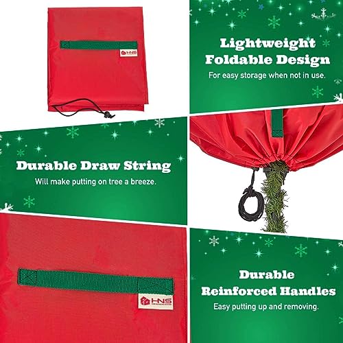 Christmas Tree Storage Bag - Vertical, Durable, Lightweight (7ft)