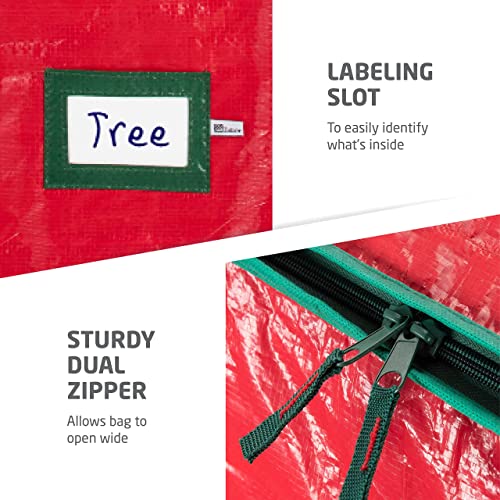 Red Christmas Tree Storage Bag - 9 Ft
