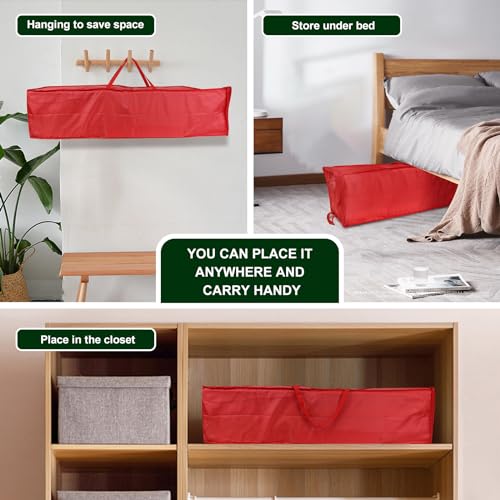 Christmas Wrapping Paper Organizer - Stores 20 Rolls!